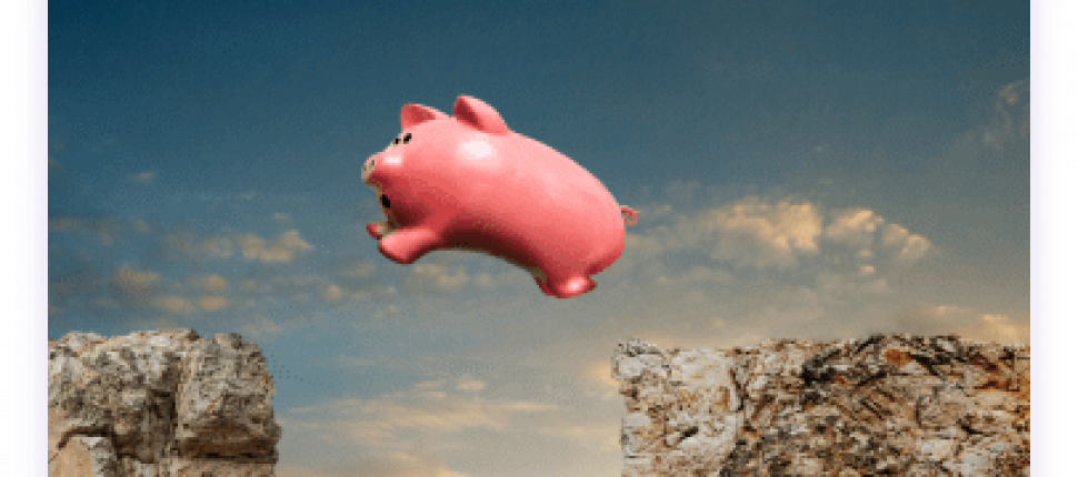 Piggy Bank Jumping Cliffs