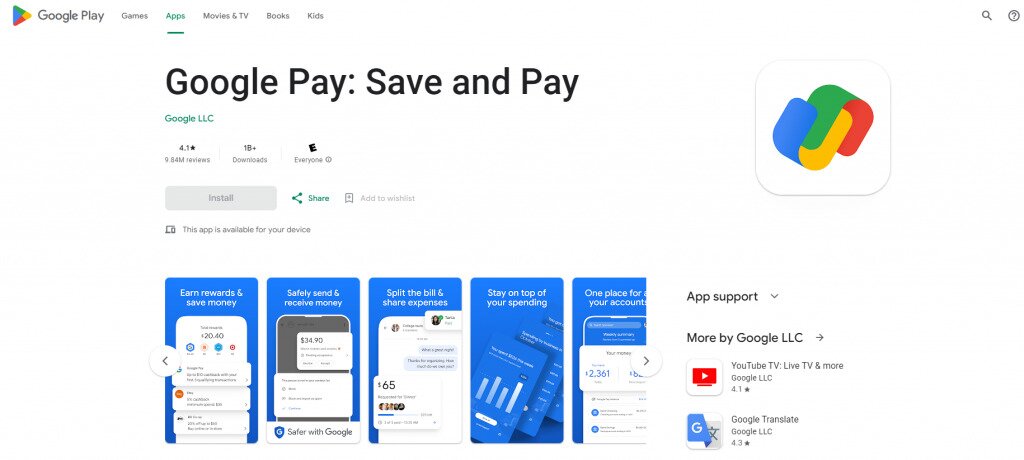 How To Buy Crypto With Google Pay Complete Guide 2024   Step 1 1024x460 1 